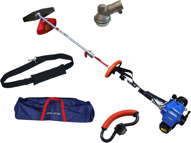 [예초기 1등 북성공업] 최신형 견착식 부탄 가스 예초기 일본 기어케이스 TLG231S, 1개