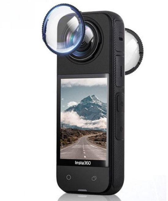 [특가]make speed 인스타360 X4X5(옵션선택) 렌즈가드 (앞 뒤), 1세트, X4