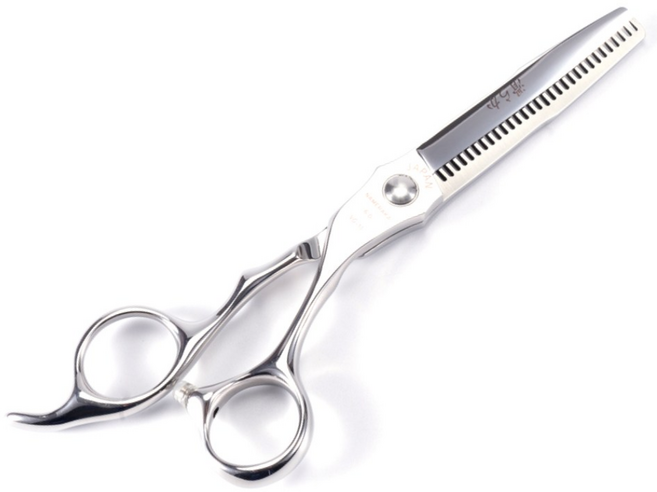 오지엘 미용 가위 헤어 블런트 틴닝, 틴닝가위 25%(감모율), 1개