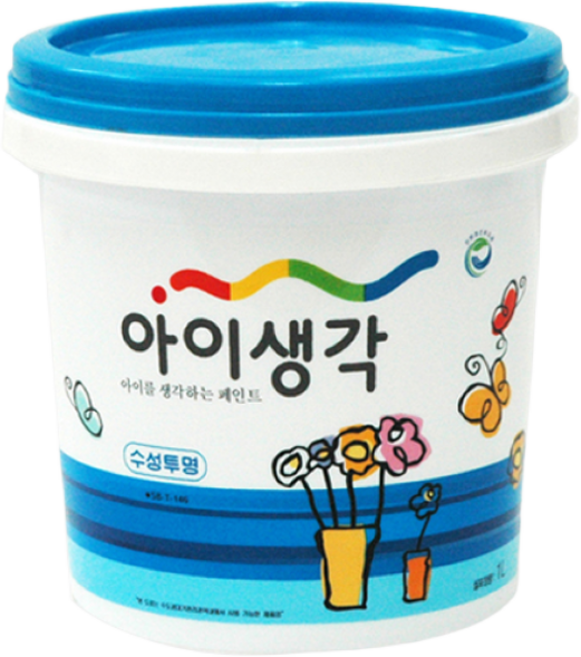 젯소 바니쉬, 아이생각 수성투명 4L 무광, 1개