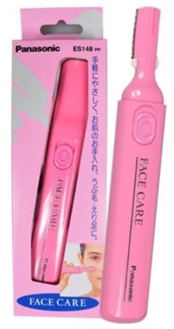 파나소닉 여성용 눈썹 바리깡 ES-148 페이스케어 전동 트리머