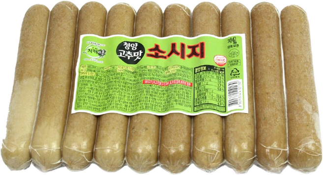 해물총각 청양고추맛 소세지, 1kg, 1개