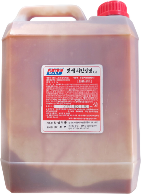 맛샘 치킨양념 5kg, 1개
