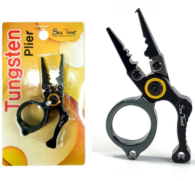 텅스텐 미니 핑거링 플라이어 라인커터 다용도 포켓 낚시 도구, 텅스텐 미니 플라이어, 1개