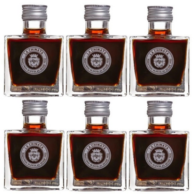 [공식] 스페인 라치나타 LACHINATA 와인식초 쉐리 비니거 사각 100ml, 6개