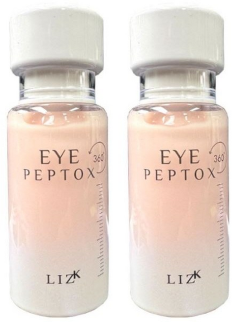 [본사정품] 리즈케이 아이펩톡스 360 올레라케아아크멜라추출물 달팽이점액여과물 아이크림 펩타이드 SPILANTHOL LIZK 눈가케어 리프팅 주름 개선 다크서클 완화, 16.5g, 2개