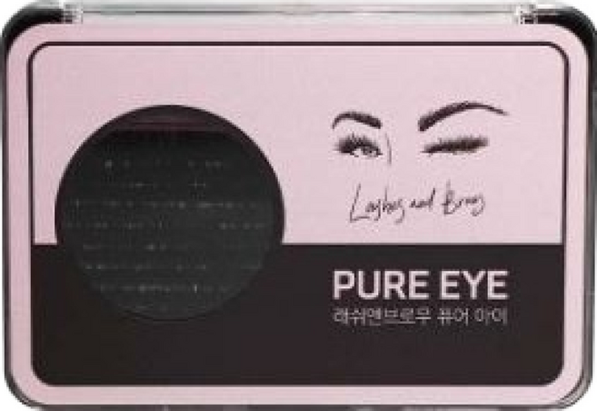 뷰티퀸코리아 [래쉬앤브로우] 퓨어아이래쉬, CC컬, 0.15, 혼합형, 1개
