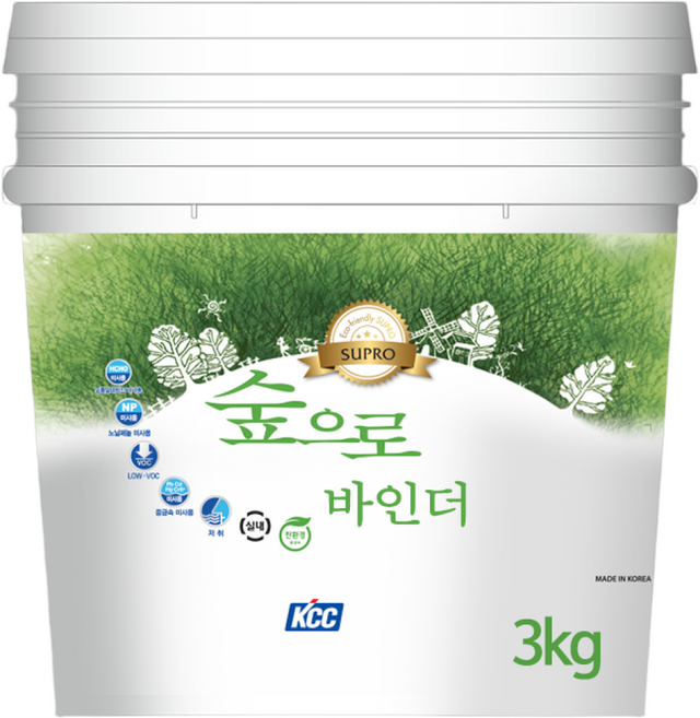 KCC페인트 숲으로 바인더 3kg 수성 프라이머, 1개