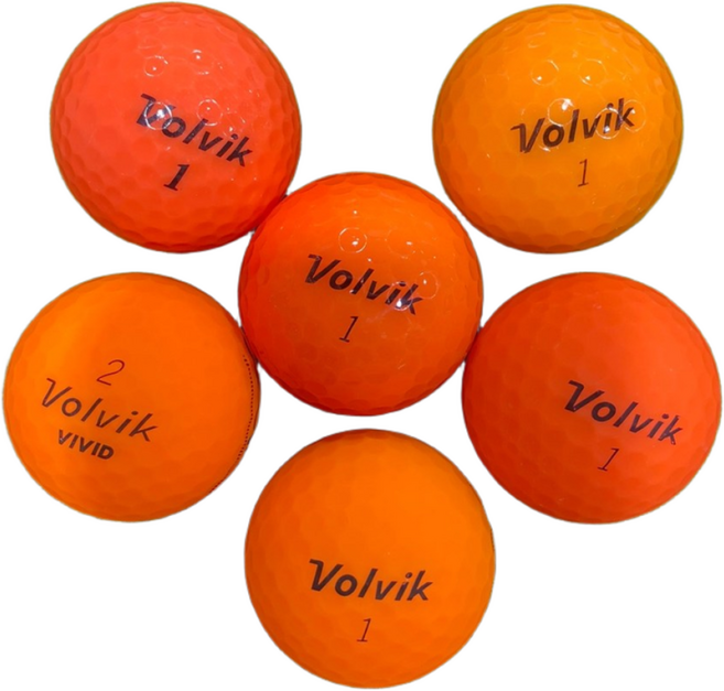 볼빅 로스트볼 A+, 1개, 주황, 30개입