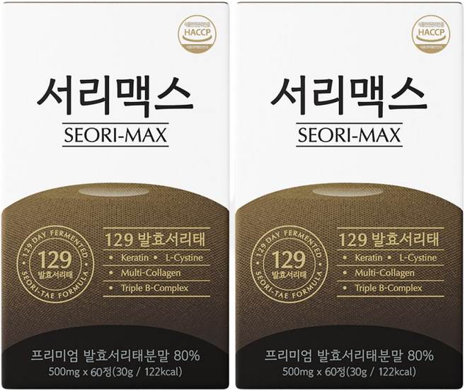 [공식] 서리맥스, 60정, 2개
