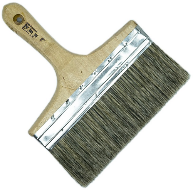 참브러쉬 견출붓 페인트 도배붓 미장솔 10인치 7호 3종, 짧은자루, 1개