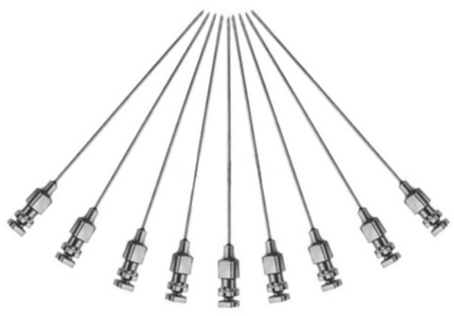 주사기 철침 9cm(Stainless needle)1팩 12개 철주사침 스테인레스, 철침(9cm)17G(1타/12ea), 1개