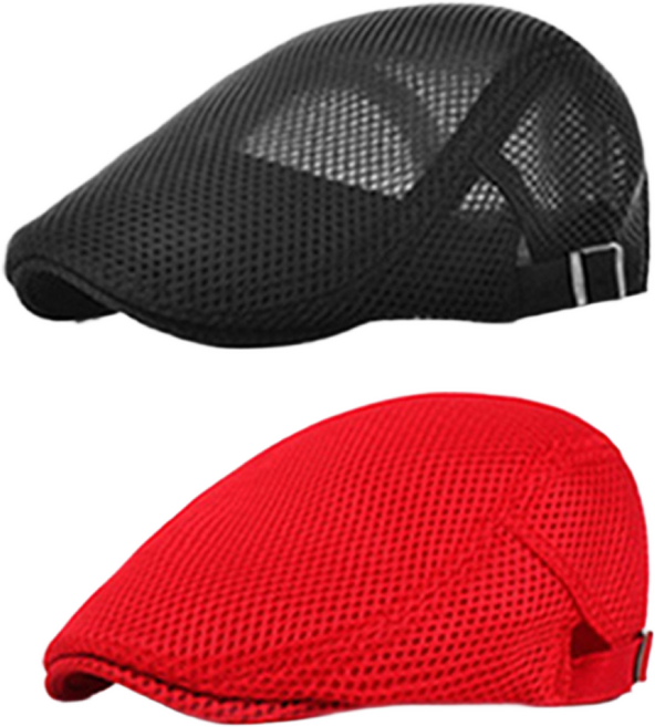 투데이리빙 1+1 메쉬 헌팅캡 여름 베레모 모자 캡모자 여름용 메쉬캡 망사 통풍 골프 등산 운동 스포츠