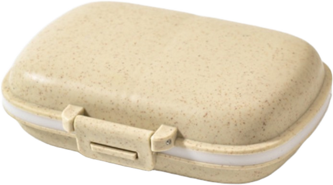 휘모멘트 이중밀폐 실용성 휴대용약통 알약케이스 크림, 1개