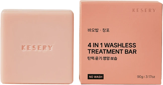 케세리 4 in 1 바오밥 창포 워시리스 트리트먼트바, 90g, 1개입 - 쿠팡