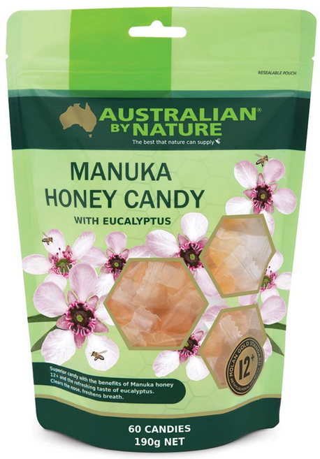 [ABN] 마누카 허니 유칼립투스 캔디 60개입 1개, 600g