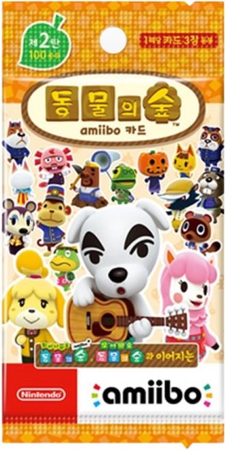 [공식판매처]닌텐도 동물의 숲 아미보카드 2탄 모동숲카드