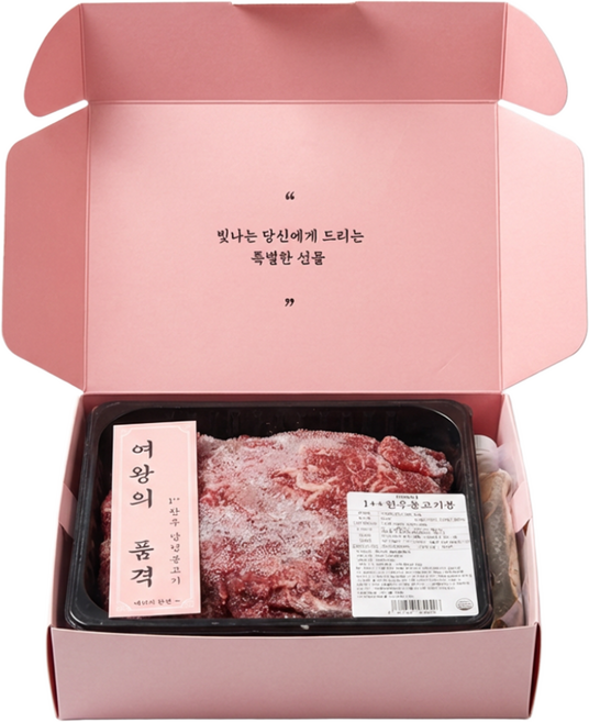 여왕의품격 한우 투쁠 언양식 소불고기, 1개, 500g