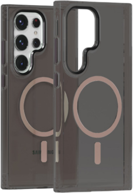 케이스허브 갤럭시 맥세이프 하이브리드 아머 클리어 케이스