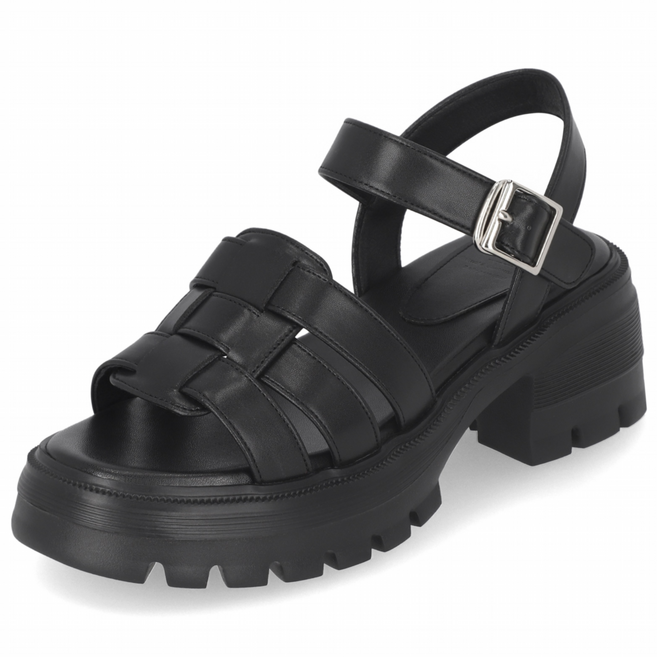 엘칸토 마쯔 여성 크래프트 피셔맨 몰드 샌들 7cm LCWW52M426