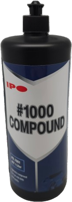 전문가용 I.PO 자동차 1000방 컴파운드 연마제 페인트 광택 복원용 PN.7001, 1개, 1L