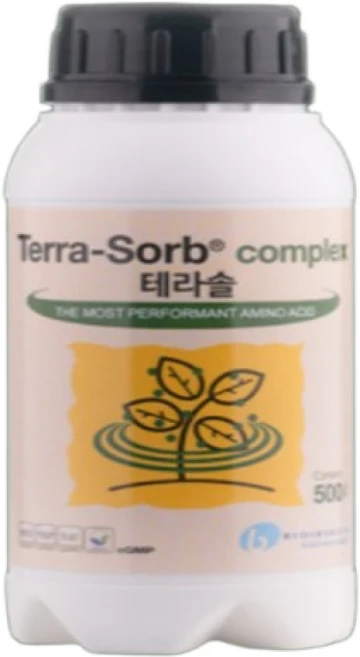 [대풍종묘농약] 테라솔 스페인수입 유리아미노산 냉해 서리 고온 가뭄 피해 염류집적해소, 500ml, 5개 - 쿠팡