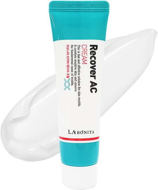 라보니따 리커버 AC 크림/ 문제성 피부 완화 전용 트러블 여드름 크림, 50ml, 2개