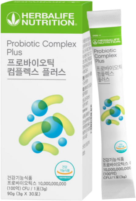 허벌라이프 국내정품 프로바이오틱 컴플렉스 플러스 유산균, 2개, 30회분