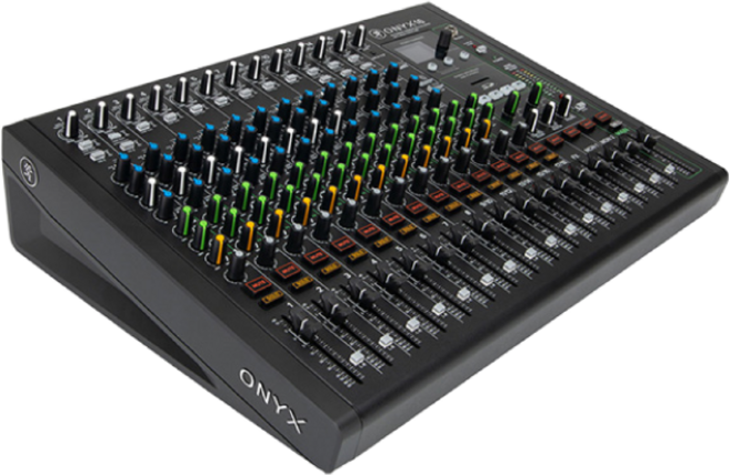 맥키 오디오 믹싱 콘솔 믹서 MACKIE Audio Mixer, ONYX16