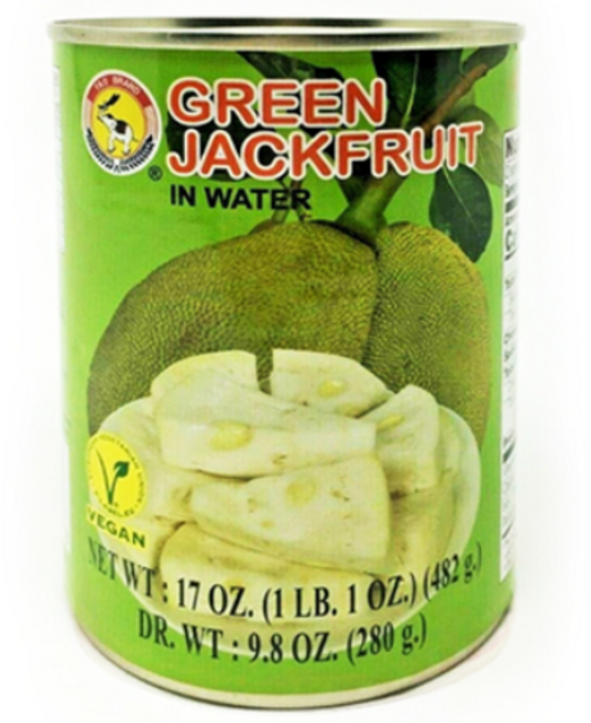 Green Jack Fruit in Water 그린 잭푸룻 인 워터, 482g, 1개