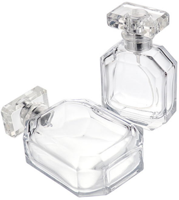 [드그라쎄] 헥사곤 향수병 50ml 100ml [크리스탈 캡], 헥사곤 향수병 100ml [크리스탈 캡], 1개