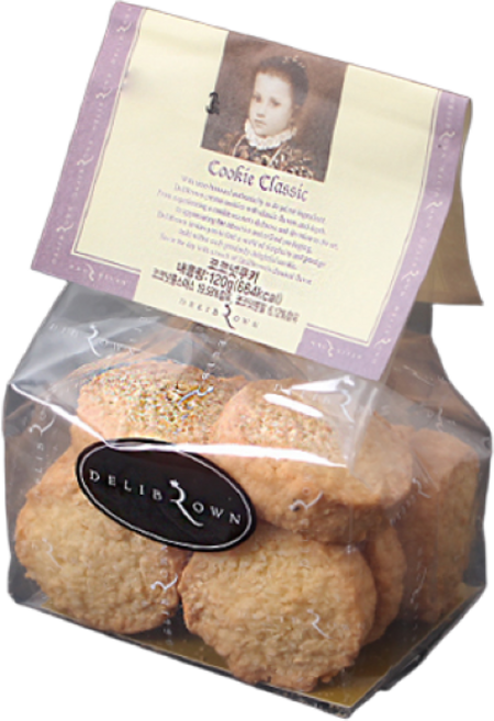 수제쿠키 카페쿠키 선물용디저트 코코넛 140g, 1개