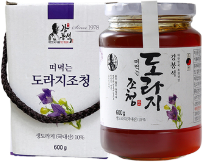 강봉석 명인 떠먹는 도라지 조청, 600g, 1개