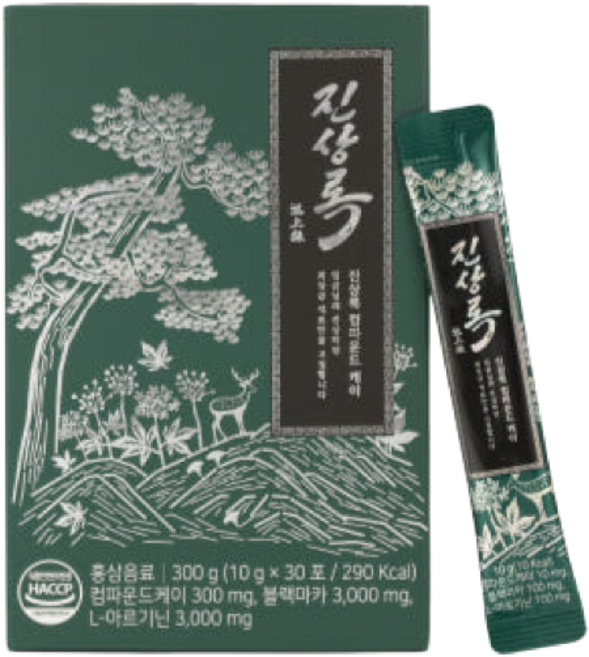 이너서퍼 진상록 4세대 컴파운드K 흡수율 94배 발효홍삼 스틱 10g 30포*3박스, 90개