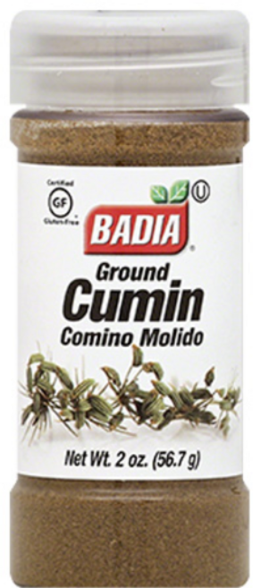 바디아 그라운드 커민, 56.7g, 1개