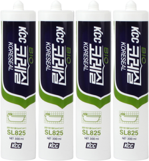 KCC 코레실 SL825 바이오실리콘(백색), 1개