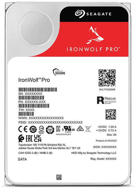 씨게이트 아이언울프 프로 NAS 하드디스크 ST32000NT000 32TB 32테라