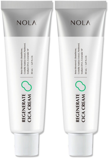 노라 리제너레이트 피부장벽 재생 시카크림, 50ml, 2개