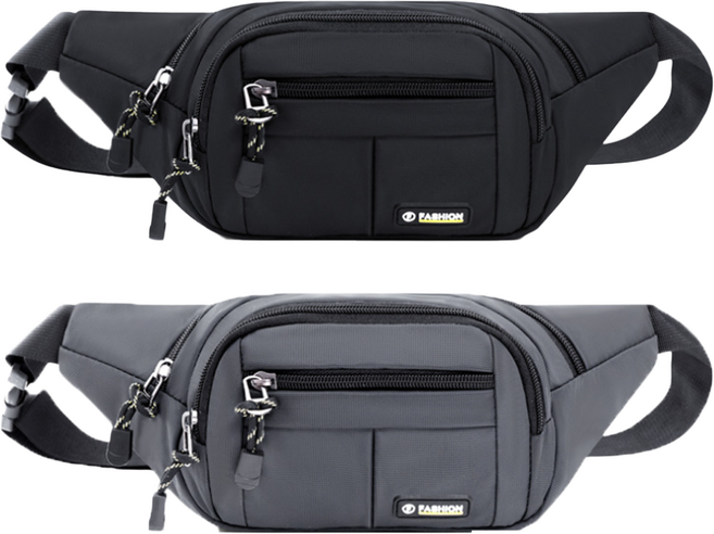 도도미아 1+1 남성 여성 힙색 크로스백 아웃도어 다용도