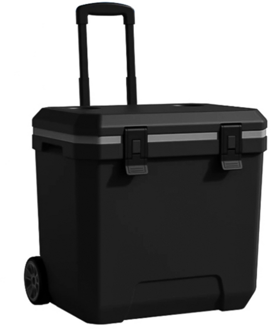 AOLE保冷箱[長效保冰72H] | 露營/釣魚冰桶, 黑色, 38L