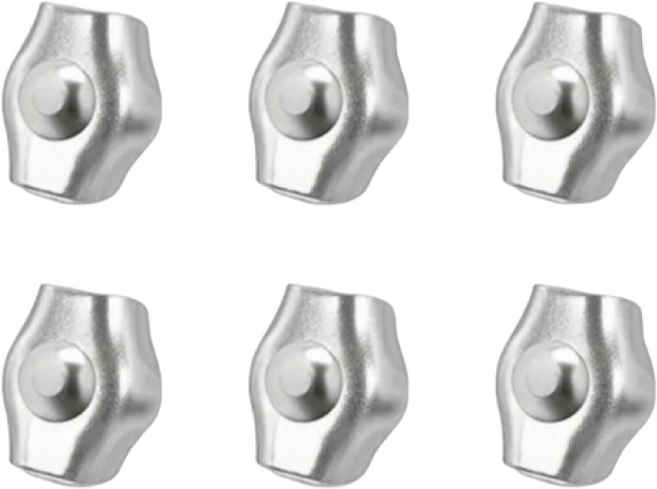 케이에스로프 스텐 와이어 클램프 서스 SUS304 고정 부속 클립 싱글 더블, 6개