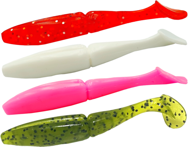 썬베이트 탑쉐드웜 3인치 배스웜 풀치 광어 우럭웜, 워터멜론 블크 012, 1개