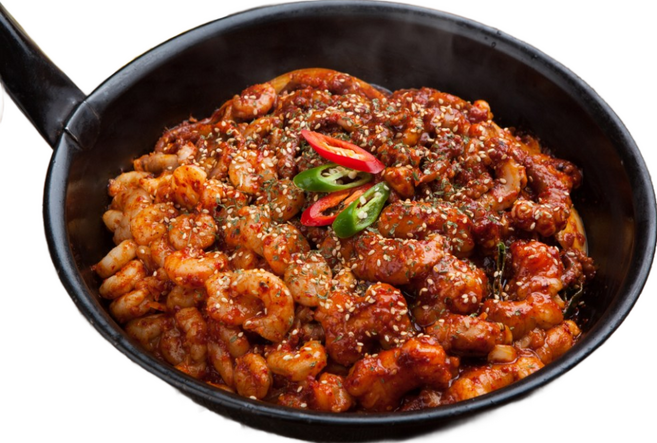 낙곱새 부산 전통 조방낙지 밀키트 2인분, 1세트, 1.2kg