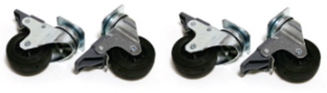 씨씨펫 스쿠도 바퀴 4p 세트, 혼합색상, 1개