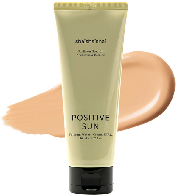 2위 - [본사 직영] 샤이샤이샤이 파지티브 선 워터리 태닝 크림 SPF22, 180g, 1개, 150ml