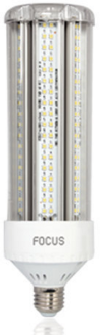 포커스 LED 보안등 파워램프 40W E26 투명, 1개, 주광색