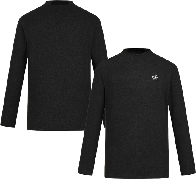 PGA 남성 요꼬배색 모크넥 스윙티셔츠 PGMTS54395