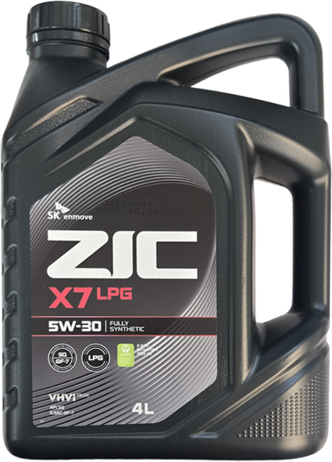 SK엔무브 ZIC X7 LPG 5W-30 ZIC X7 LPG 5W-30 4L 1EA 엔진오일(LPG), 1개