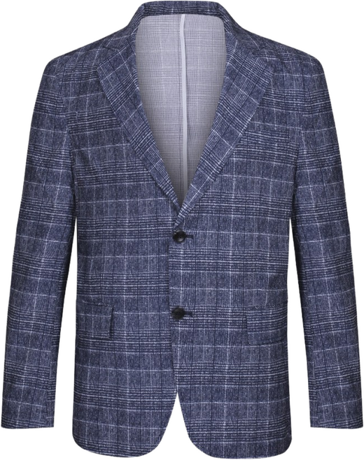 김영주 남성 봄 여름 체크나염 자켓 / 타공 메쉬 통풍 시원한 경량 남자 캐주얼 자켓 마이 여름정장