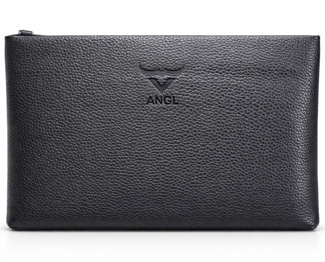 대용량 남성 클러치백 소가죽 소프트 레더 비즈니스 손가방